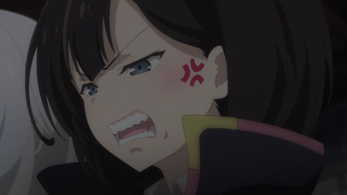 Majo no Tabitabi Episode 11 Elaina Saya Bares Teeth.jpg