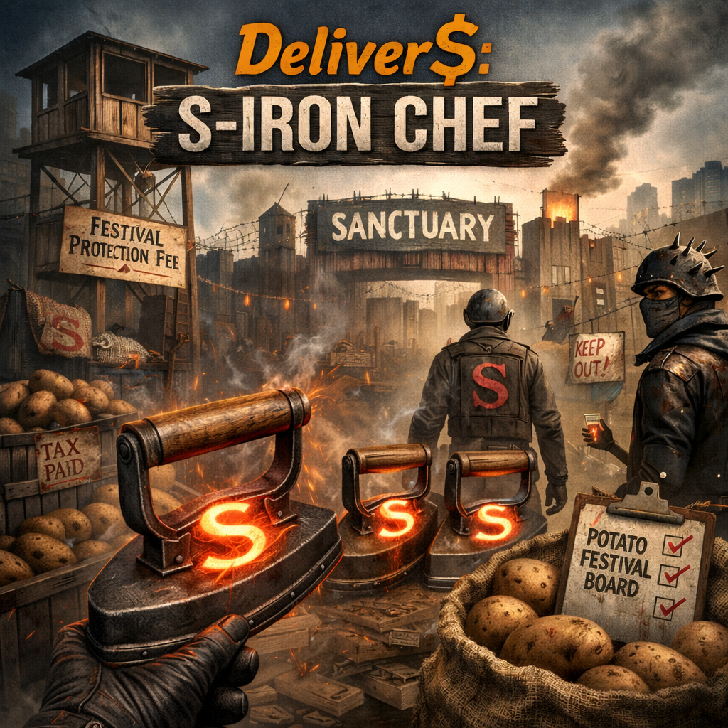 📢 NEW QUEST: S-IRON CHEF (Deliver$) 🥔🔥