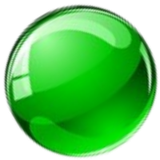 3D BUTTON .GRN 200PX