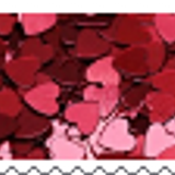 stamp hearts
