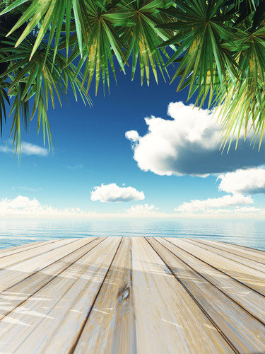 3d render wooden table looking out tropical ocean.jpg
