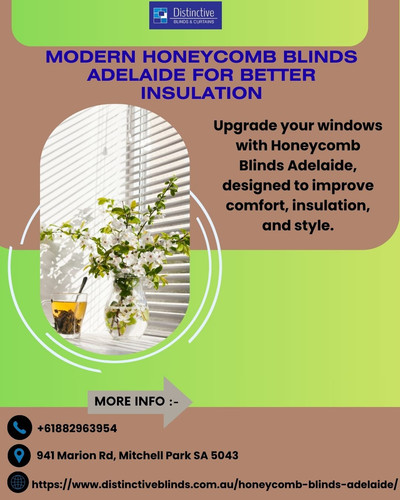Modern Honeycomb Blinds Adelaide for Better Insulation.jpg