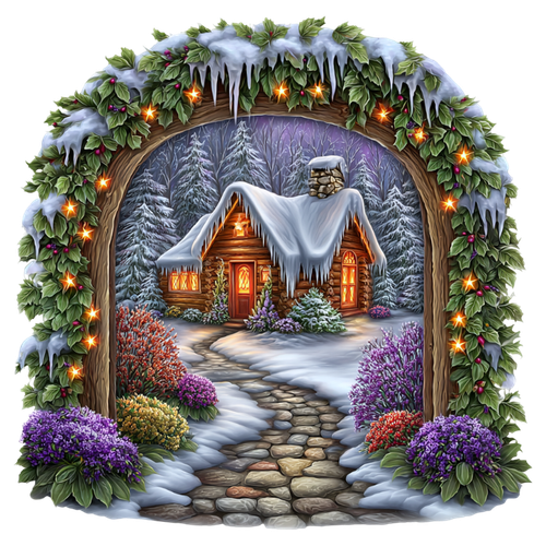 Enchanted Winter Garden Element (76).png