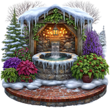 Enchanted Winter Garden Element (70)