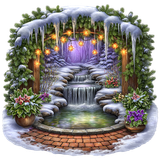Enchanted Winter Garden Element (68)