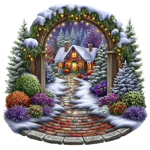 Enchanted Winter Garden Element (74).png