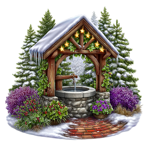Enchanted Winter Garden Element (72).png
