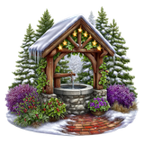 Enchanted Winter Garden Element (72)