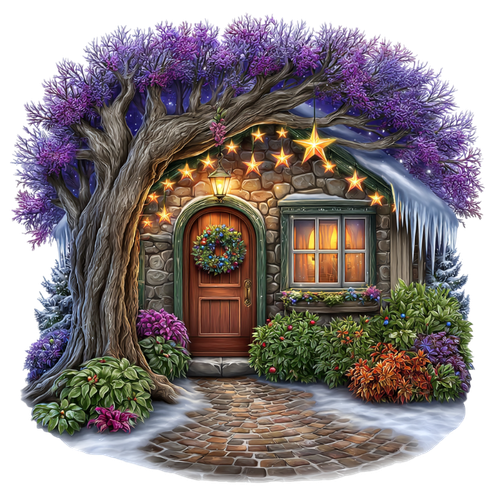 Enchanted Winter Garden Element (75).png