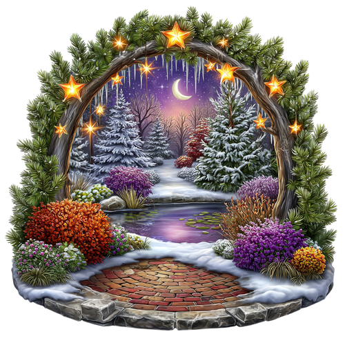Enchanted Winter Garden Element (69).png