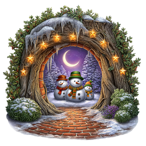 Enchanted Winter Garden Element (77).png