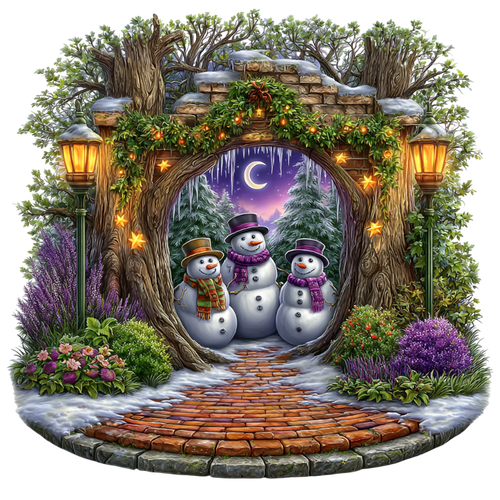 Enchanted Winter Garden Element (78).png