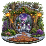 Enchanted Winter Garden Element (78)