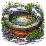 Enchanted Winter Garden Element (81)