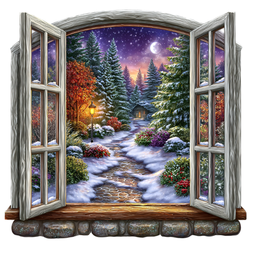 Enchanted Winter Garden Element (88).png