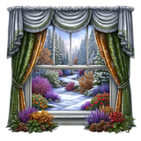 Enchanted Winter Garden Element (90)