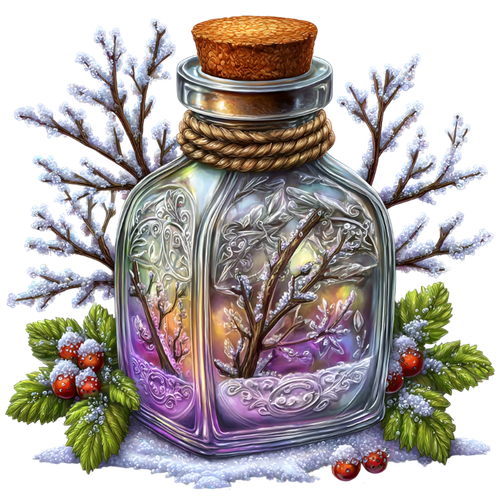 Enchanted Winter Garden Element (95).png