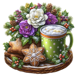 Enchanted Winter Garden Element (194)