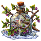 Enchanted Winter Garden Element (96)