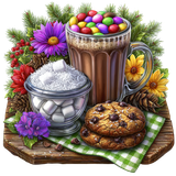 Enchanted Winter Garden Element (177)