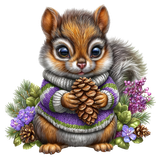 Enchanted Winter Garden Element (149)