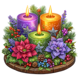 Enchanted Winter Garden Element (108)