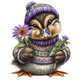 Enchanted Winter Garden Element (145)