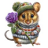 Enchanted Winter Garden Element (152)