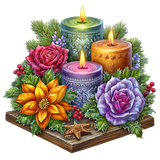 Enchanted Winter Garden Element (111)