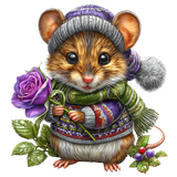 Enchanted Winter Garden Element (153)