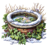 Enchanted Winter Garden Element (82)