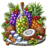 Enchanted Winter Garden Element (185)