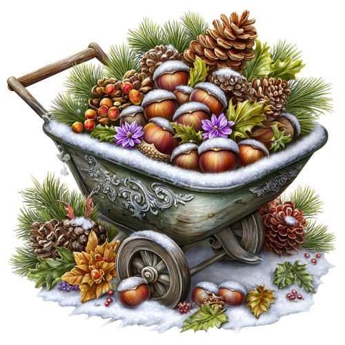 Enchanted Winter Garden Element (97).png