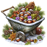 Enchanted Winter Garden Element (97)