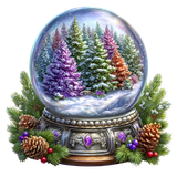 Enchanted Winter Garden Element (102)