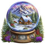 Enchanted Winter Garden Element (103)