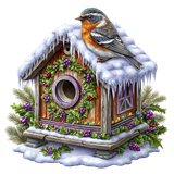 Enchanted Winter Garden Element (85)