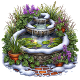 Enchanted Winter Garden Element (83)