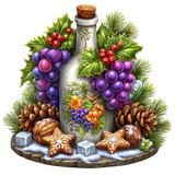 Enchanted Winter Garden Element (187)