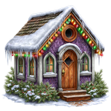 Enchanted Winter Garden Element (86)