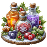 Enchanted Winter Garden Element (198)