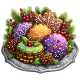 Enchanted Winter Garden Element (208)