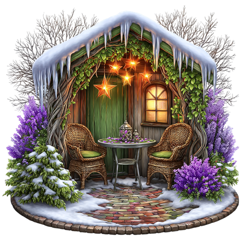 Enchanted Winter Garden Element (65).png