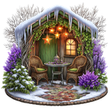 Enchanted Winter Garden Element (65)