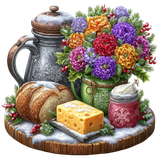 Enchanted Winter Garden Element (190)