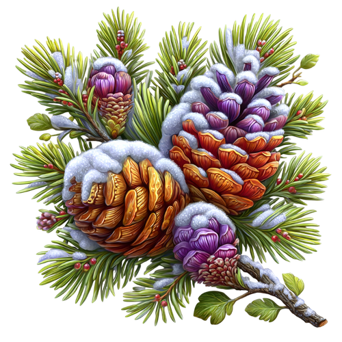 Enchanted Winter Garden Element (27).png