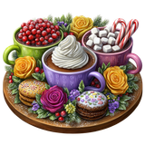 Enchanted Winter Garden Element (202)