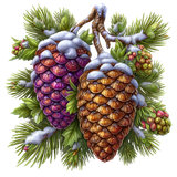 Enchanted Winter Garden Element (26)