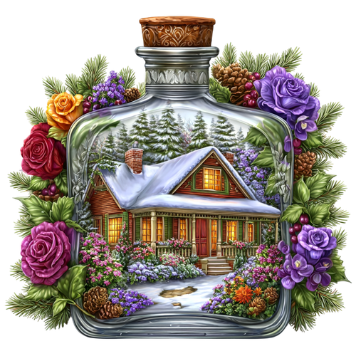 Enchanted Winter Garden Element (94).png