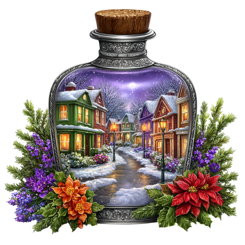 Enchanted Winter Garden Element (92).png